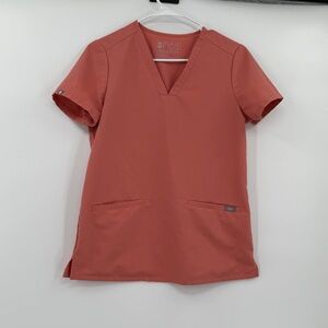 Figs casma scrub top quartz xs‎